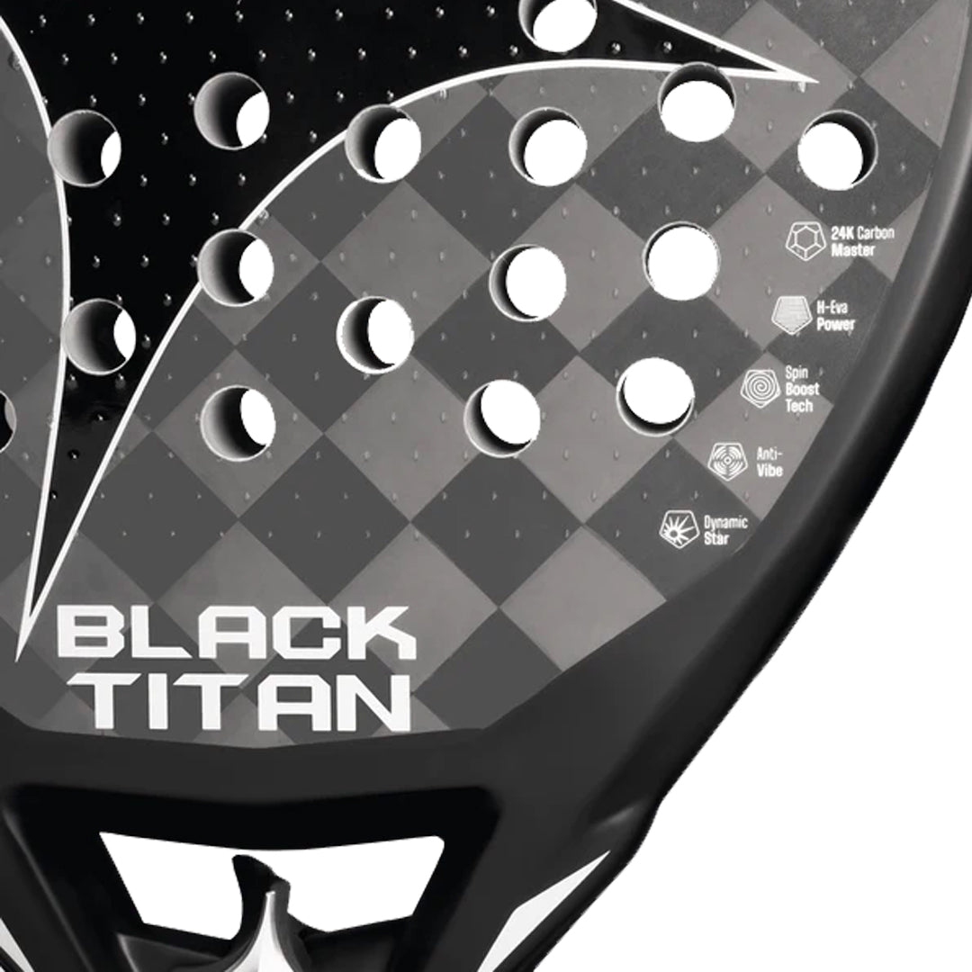 Pala de Padel Black Titan 2026